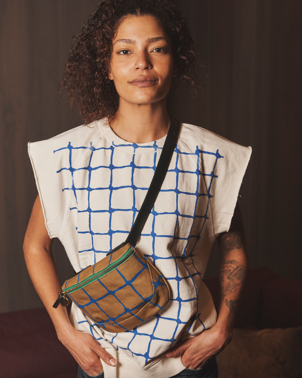 Clare V. x Racquet Net Fanny Pack