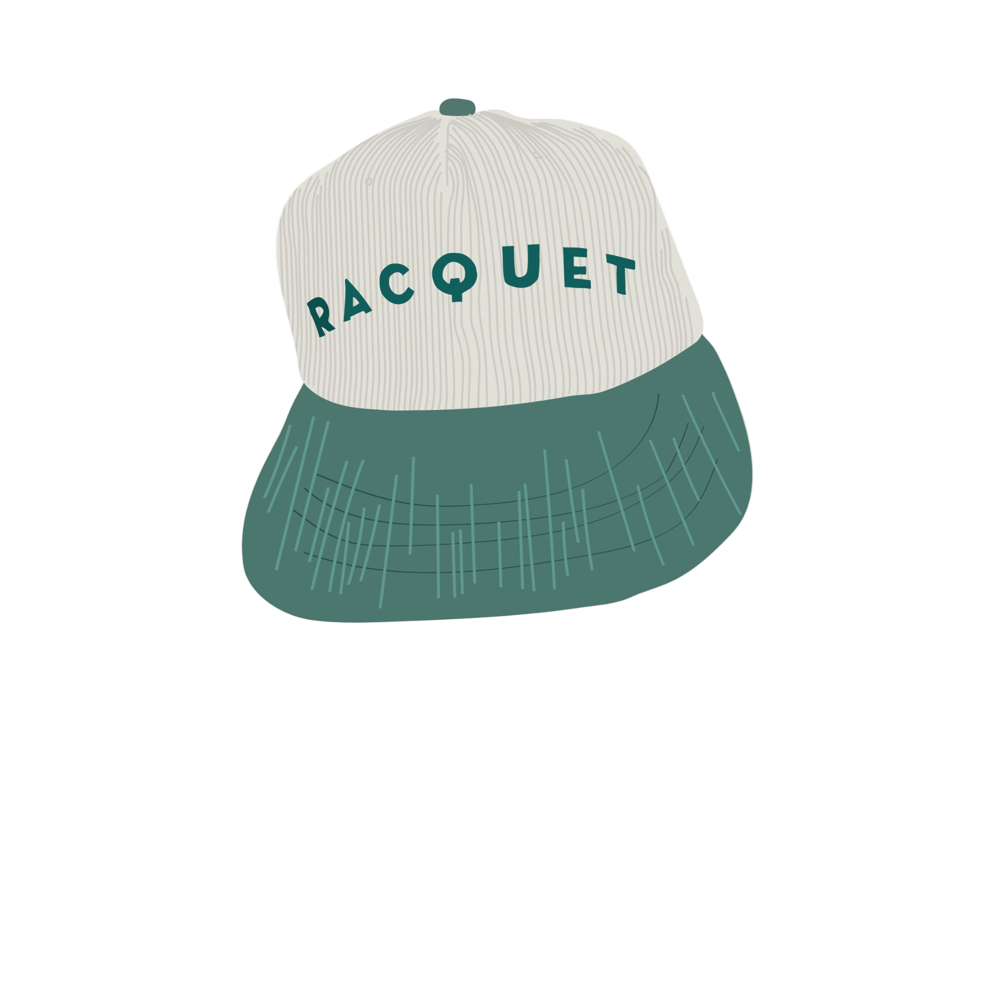 Racquet x Official League Cord Hat
