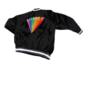 Limited-Edition Racquet French Touch Satin Jacket