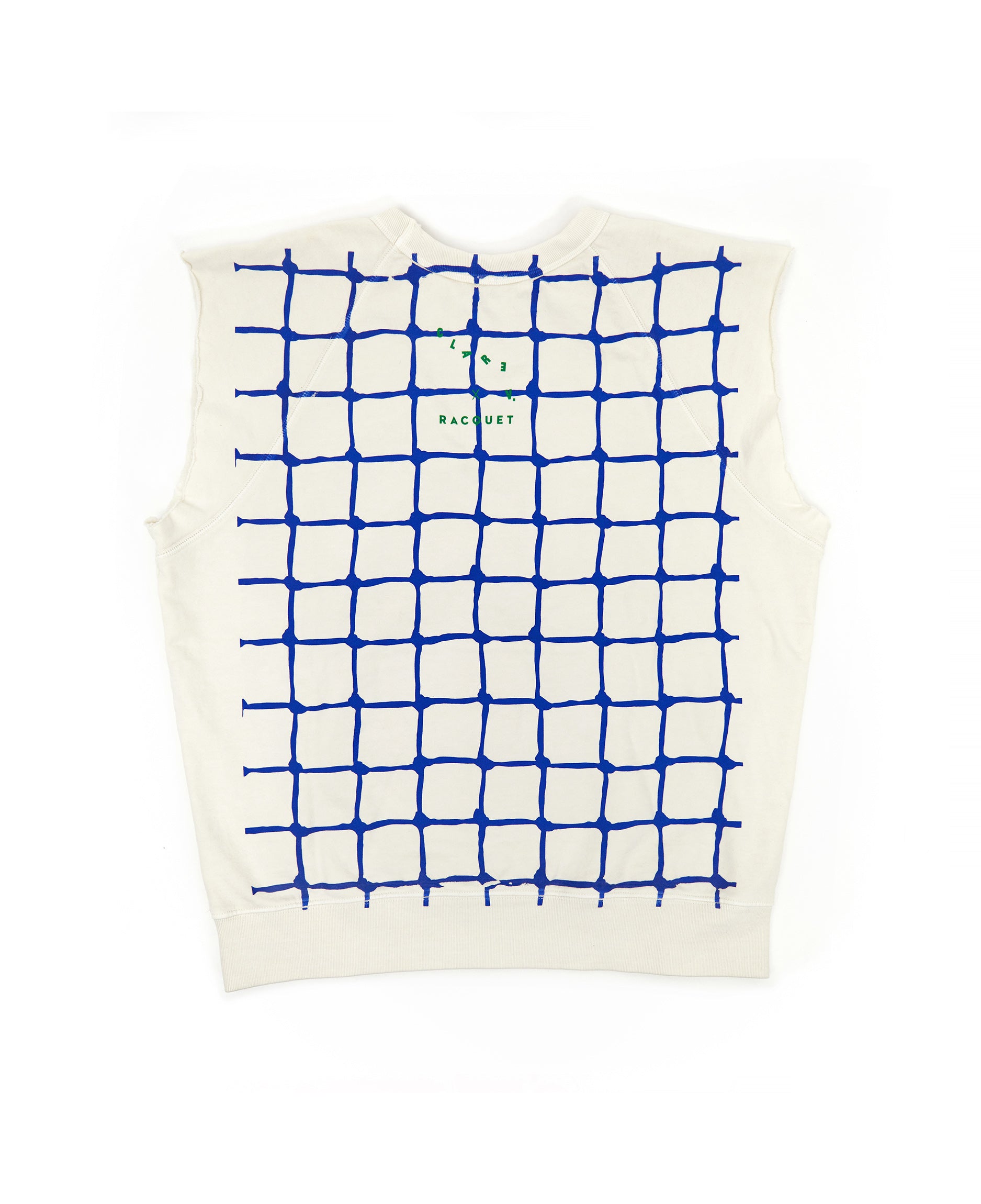Clare V. x Racquet Net Sweatshirt Vest