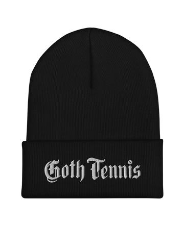 Goth Tennis Beanie