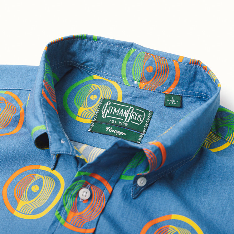Gitman Vintage x Racquet "Parqs & Rec" Shirt