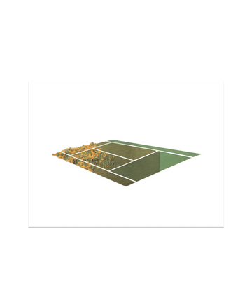 Març Rabal "Flowery grass court" Print