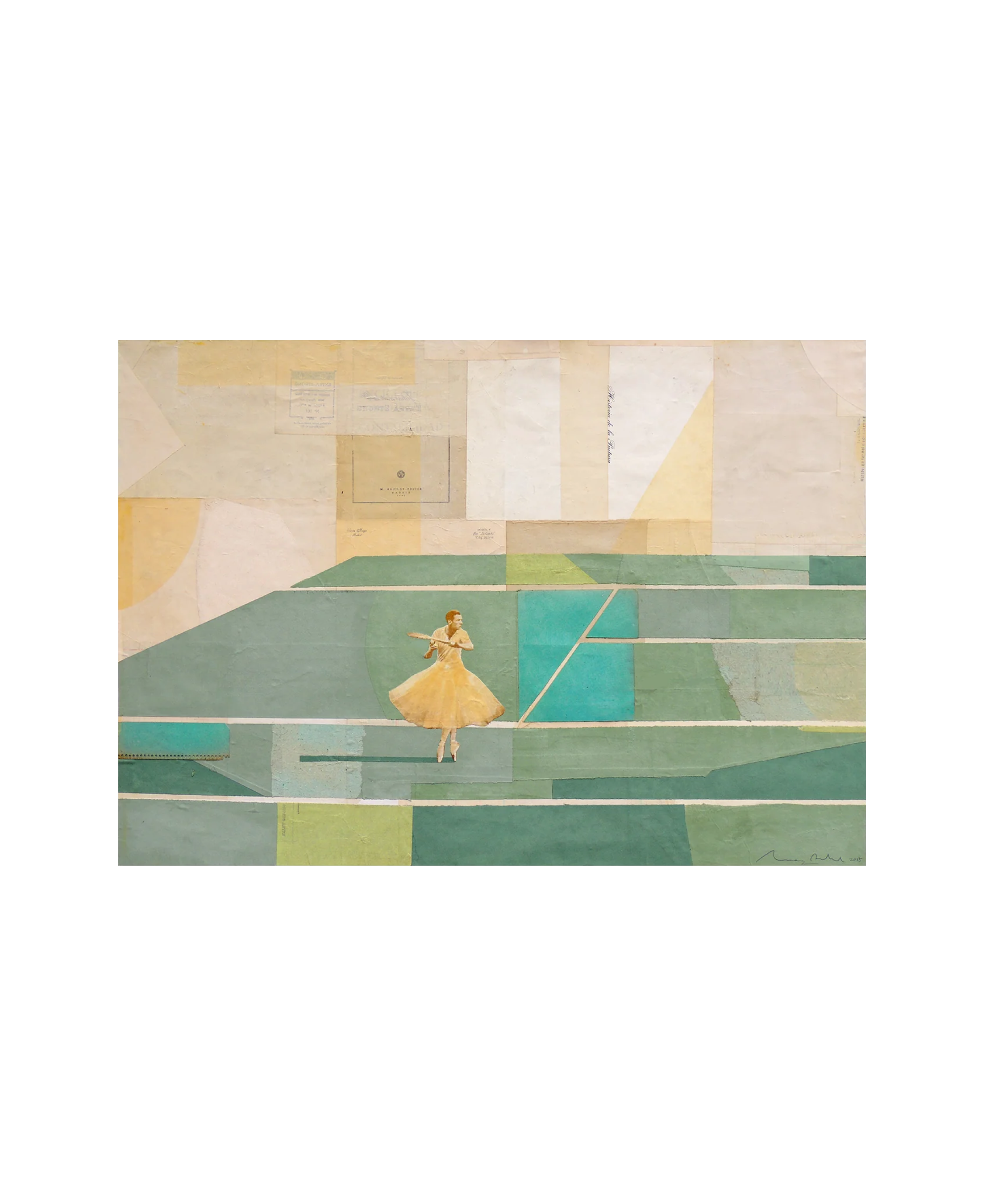 Març Rabal "Coreografia estratègica" Print