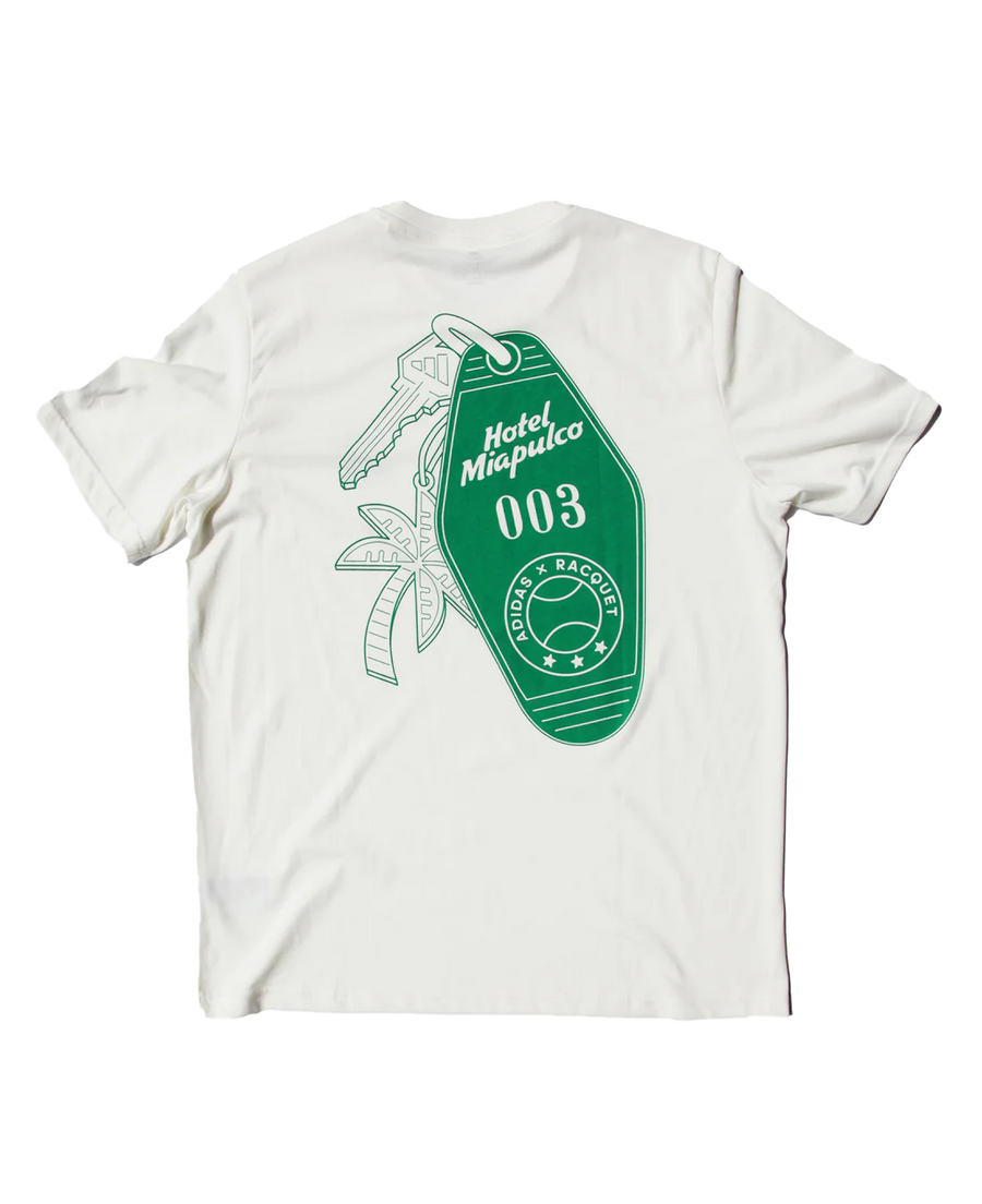 adidas x Racquet "Miapulco" Key Chain Tee